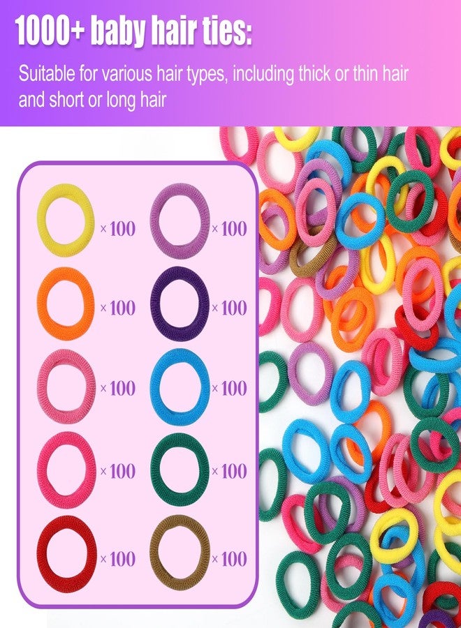 FUNiOi Kids Art and Craft Kit, Rubber Band Bracelet Make Toy, Cat Weaving Comb, 1000+ Colorful Hair Ties, DIY, Organizer Case, Gift for Girls 7-12 Years - Image 3